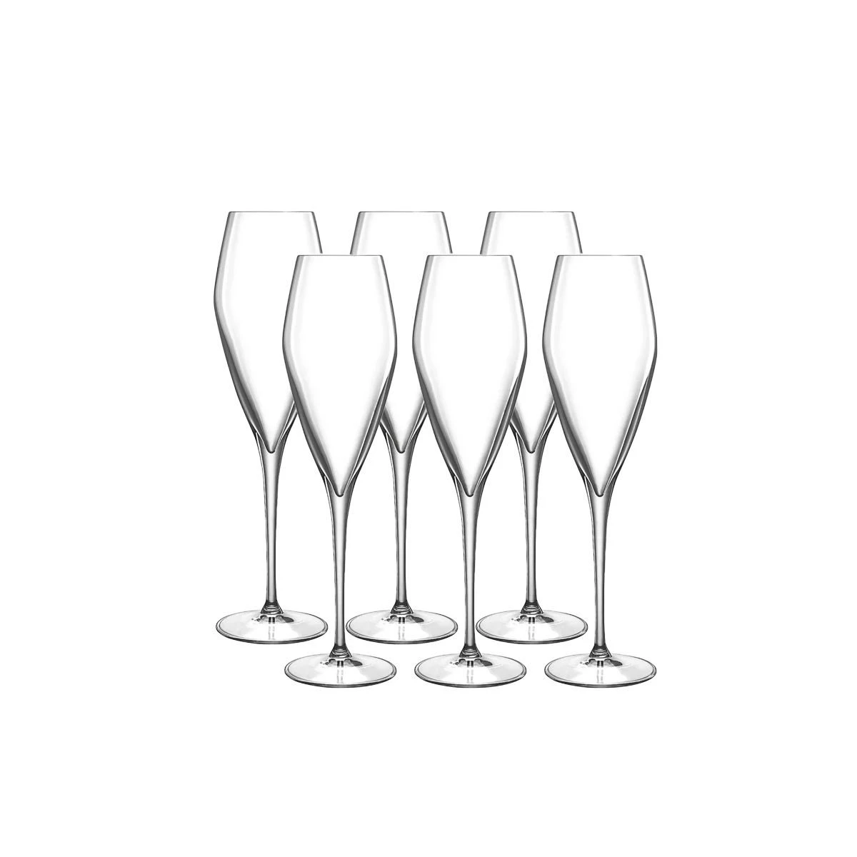 Luigi Bormioli Atelier 9.25 Oz Champagne Glass | Set Of 6 1 Luigi Bormioli Atelier 9.25 Oz Champagne Glass | Set Of 6