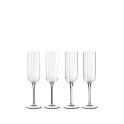 Luigi Bormioli Bach Flute 7oz Glass | Set Of 4