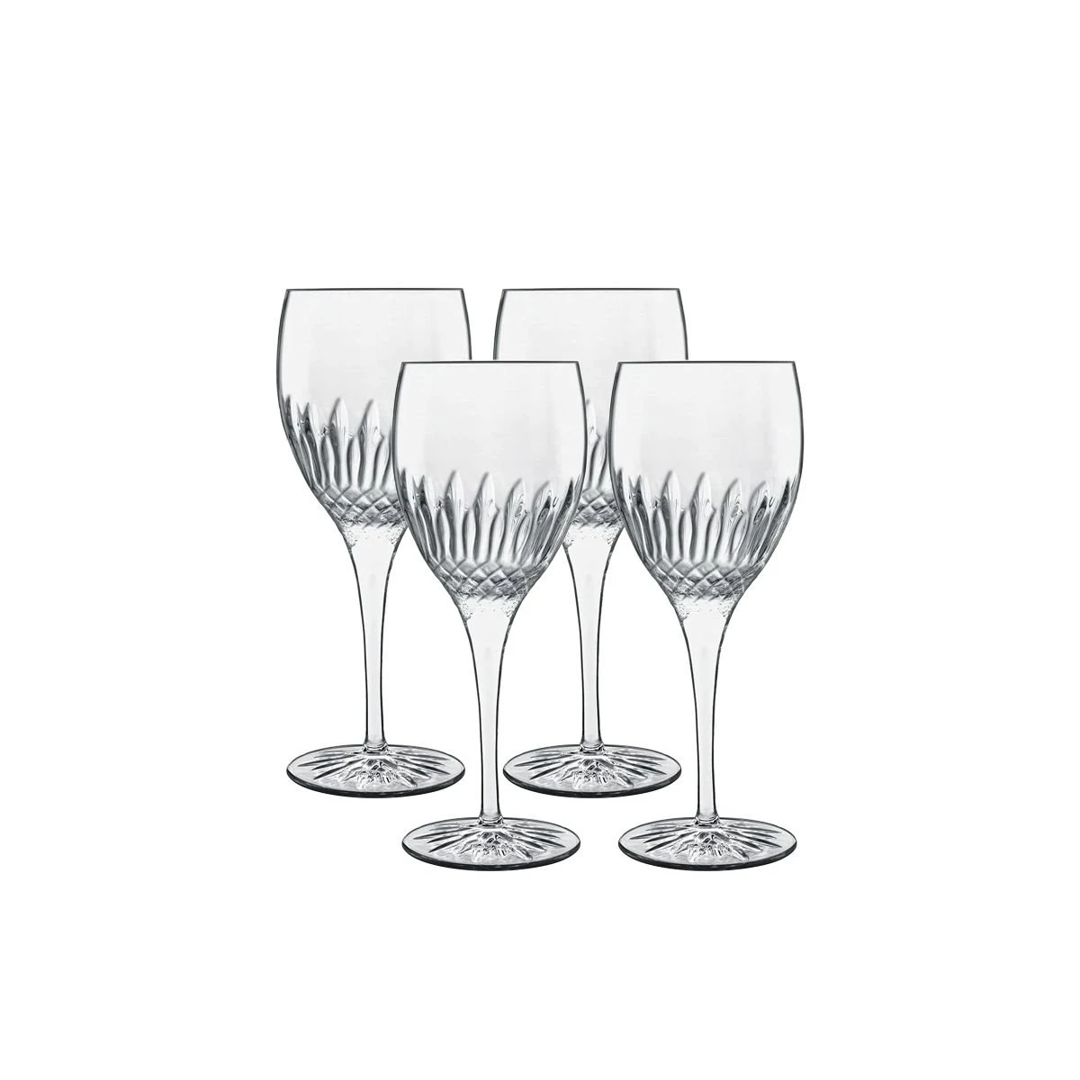 Luigi Bormioli Diamante Riesling 12.75oz Glass | Set Of 4 1 Luigi Bormioli Diamante Riesling 12.75oz Glass | Set Of 4