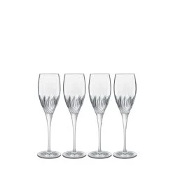 Luigi Bormioli Diamante Champagne/Prosecco 7.5oz Glass | Set Of 4