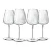Luigi Bormioli - Optica Chardonnay Glass Set 550ml 4pce