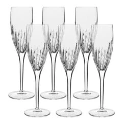 Luigi Bormioli - Incanto Champagne Flute Set 6pce