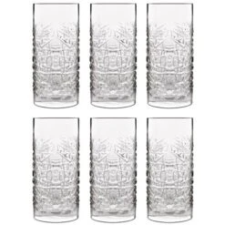 Luigi Bormioli - Mixology Textures Hi-Ball 480ml Set 6pce