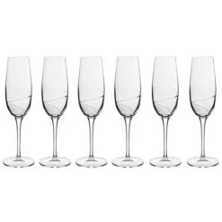 Luigi Bormioli - Aero Champagne Flute Set 6pce