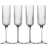 Luigi Bormioli - Bach Champagne Flute Set 4pce