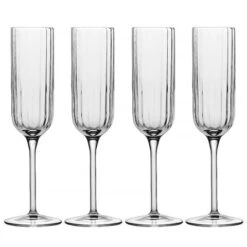 Luigi Bormioli - Bach Champagne Flute Set 4pce