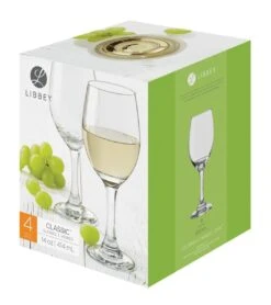 Libbey Sales Store -Libbey Sales Store 4pc classic white wine 504268 3d