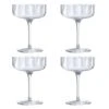 Luigi Bormioli - Jazz Coupe Cocktail Glass Set 300ml 4pce