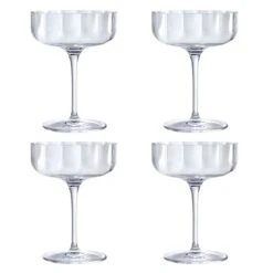Luigi Bormioli - Jazz Coupe Cocktail Glass Set 300ml 4pce