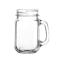 16 1/2 Oz Plain Drinking Jar, PK12