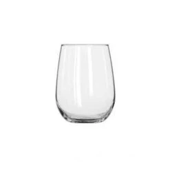 17 Oz Stemless White Wine Glass, PK12