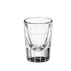 Libbey 1 & 2 Oz. Fluted Whiskey Glass, PK48