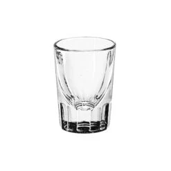 Libbey 1.5 Oz. Fluted Whiskey Glass, PK48