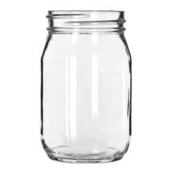 Libbey 16 Oz. Drinking Jar, PK12