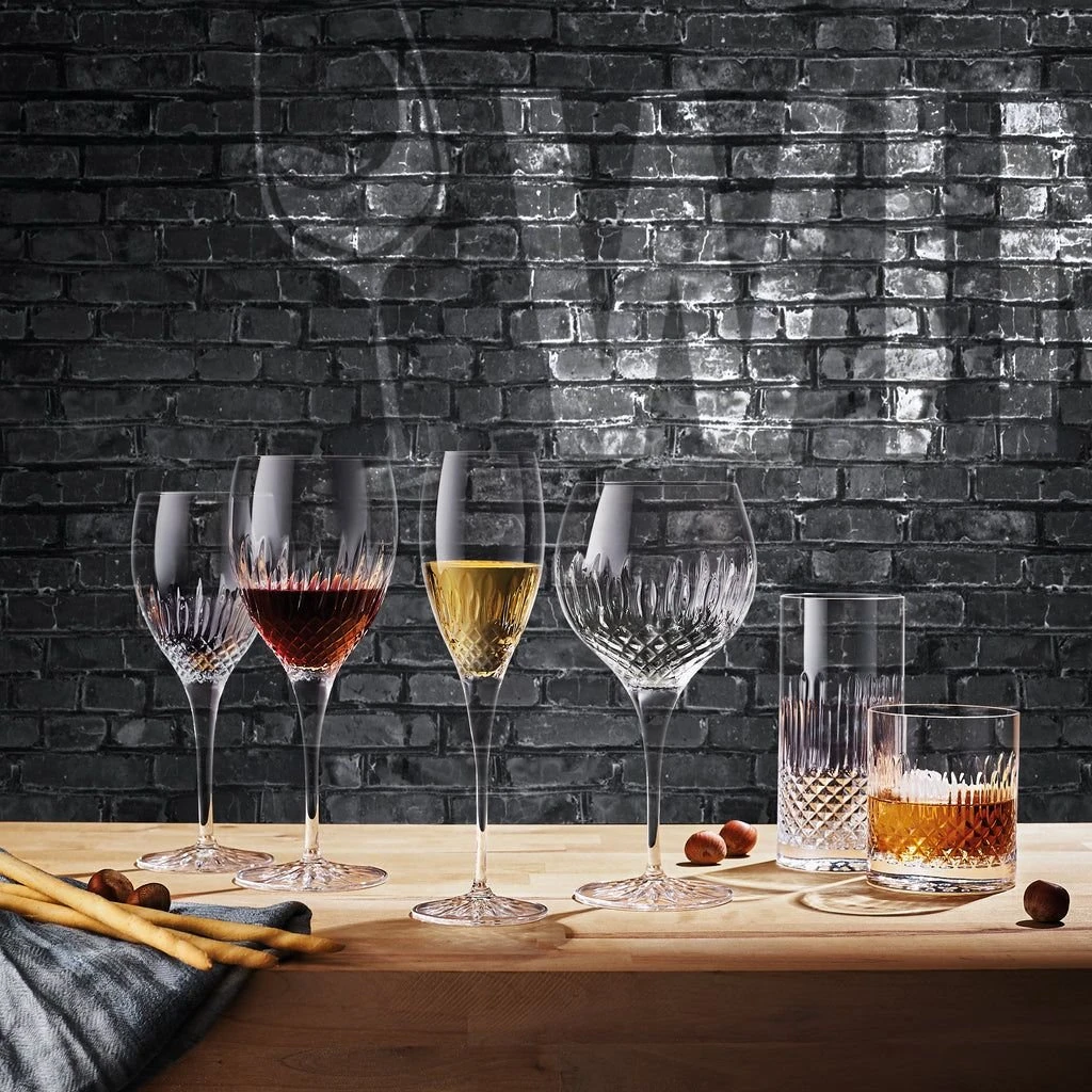 Luigi Bormioli Diamante Riesling 12.75oz Glass | Set Of 4 3 Luigi Bormioli Diamante Riesling 12.75oz Glass | Set Of 4 - Image 3