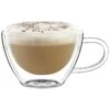 Luigi Bormioli Thermic Double Wall Glassware: 2pc Cappuccino Set (13oz)